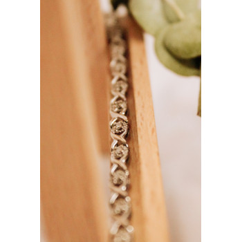 Sky Jewelry Золотой браслет с бриллиантами  Нежность