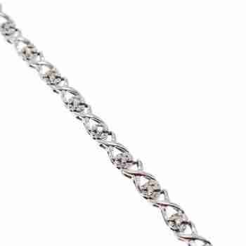Sky Jewelry Золотой браслет с бриллиантами  Нежность
