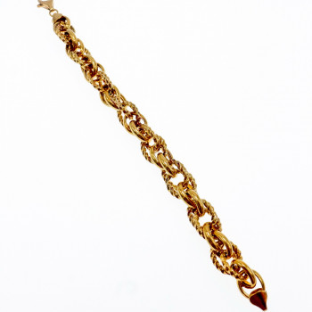 Sky Jewelry Серебряный браслет в позолоте   Вкус Италии