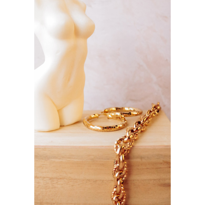 Sky Jewelry Серебряный браслет в позолоте   Вкус Италии