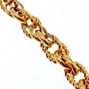 Sky Jewelry Серебряный браслет в позолоте   Вкус Италии