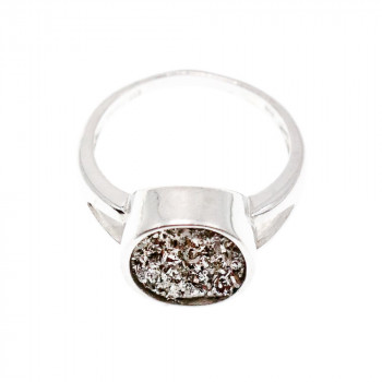 Sky Jewelry Серебряное кольцо с марказитом