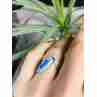 Sky Jewelry Кольцо серебро 925 проба с фианитами