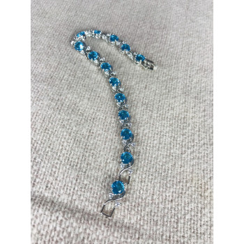 Sky Jewelry Браслет серебро 925 проба с фианитами