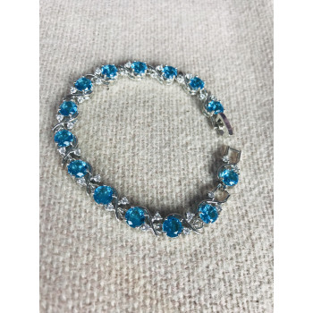 Sky Jewelry Браслет серебро 925 проба с фианитами