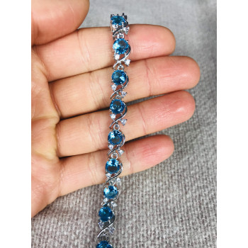 Sky Jewelry Браслет серебро 925 проба с фианитами