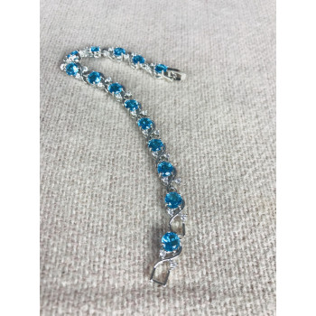 Sky Jewelry Браслет серебро 925 проба с фианитами