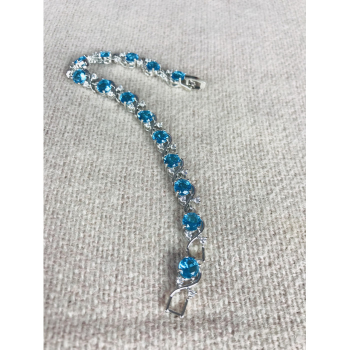 Sky Jewelry Браслет серебро 925 проба с фианитами