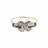 Sky Jewelry Серебряное кольцо с фианитами  Классика
