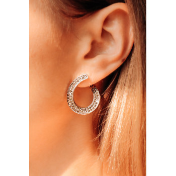 Sky Jewelry Серебряные серьги с марказитом  Удовольствие