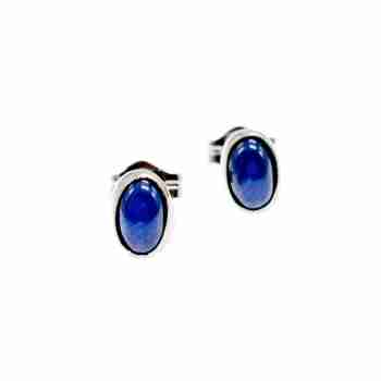 Sky Jewelry Золотые серьги с камнем звездчатый сапфир