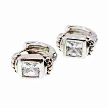 Sky Jewelry Серебряные серьги с бериллом
