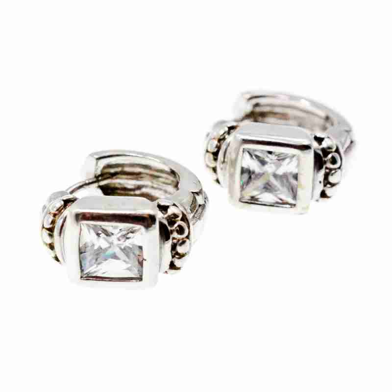 Sky Jewelry Серебряные серьги с бериллом