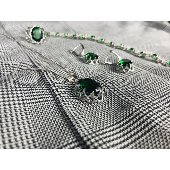 Sky Jewelry Комплект из украшений серебро 925 проба