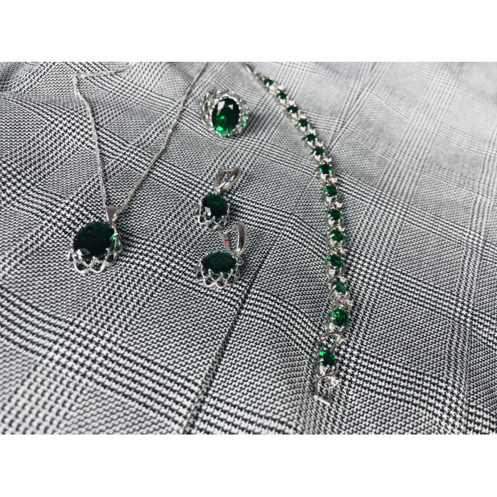 Sky Jewelry Комплект из украшений серебро 925 проба