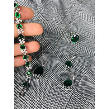 Sky Jewelry Комплект из украшений серебро 925 проба