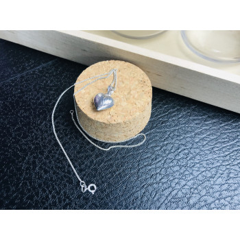 Sky Jewelry Подвеска на шею с кулоном сердце серебро 925 проба