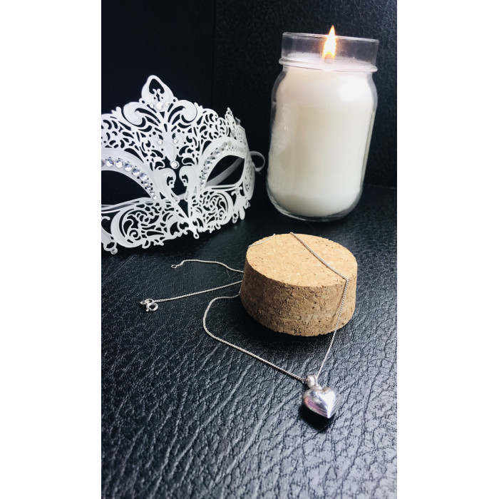 Sky Jewelry Подвеска на шею с кулоном сердце серебро 925 проба