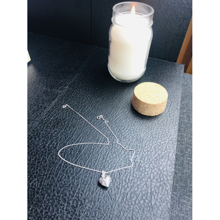 Sky Jewelry Подвеска на шею с кулоном сердце серебро 925 проба