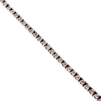 Sky Jewelry Серебряный браслет с фианитами