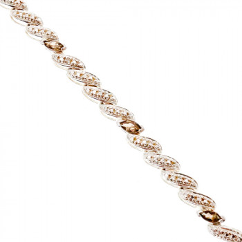 Sky Jewelry Серебряный браслет с камнями турмалин