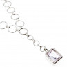 Sky Jewelry Серебряное ожерелье с танзанитом