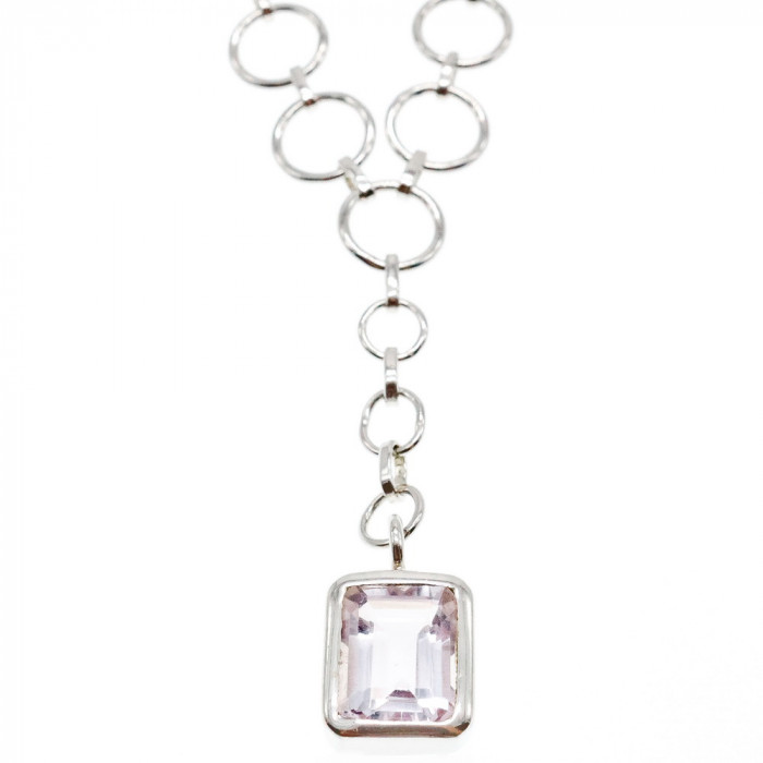 Sky Jewelry Серебряное ожерелье с танзанитом