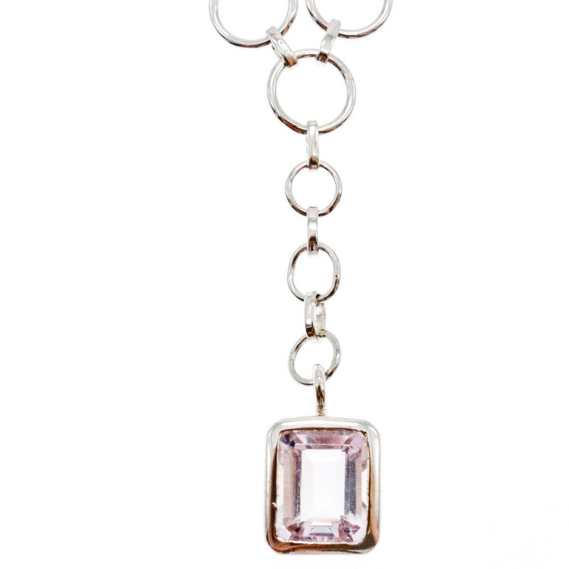 Sky Jewelry Серебряное ожерелье с танзанитом