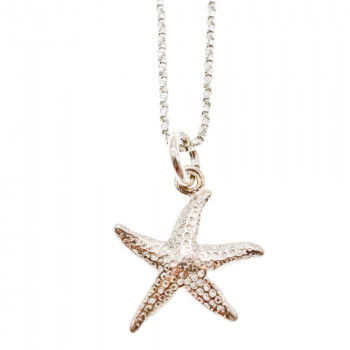 Sky Jewelry Серебряная цепочка с кулоном  Морская звезда