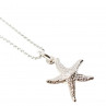Sky Jewelry Серебряная цепочка с кулоном  Морская звезда
