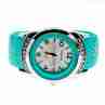 Sky Jewelry Часы с фианитами Strada Japan  Бирюза