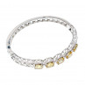 Sky Jewelry Браслет с желтыми фианитами
