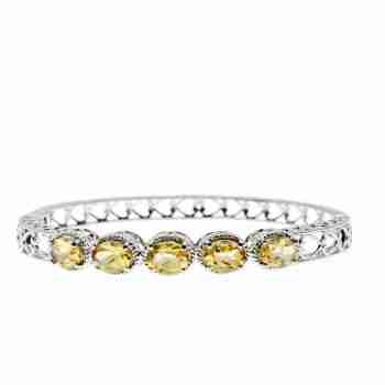 Sky Jewelry Браслет с желтыми фианитами