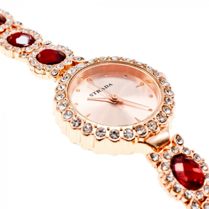 Sky Jewelry Часы с фианитами Strada Japan