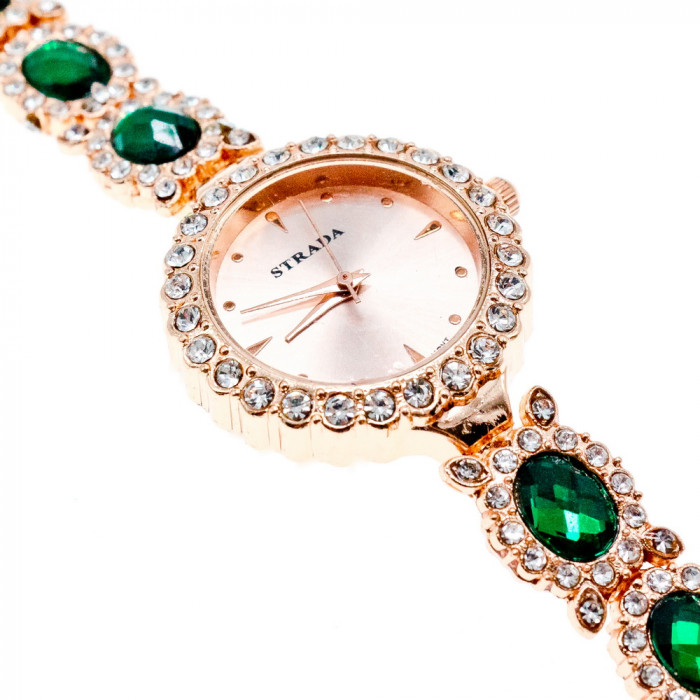 Sky Jewelry Часы с фианитами Strada Japan