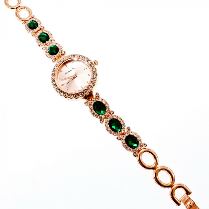 Sky Jewelry Часы с фианитами Strada Japan