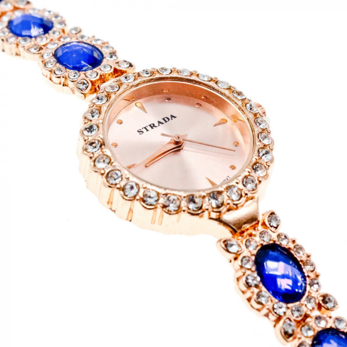 Sky Jewelry Часы с фианитами Strada Japan