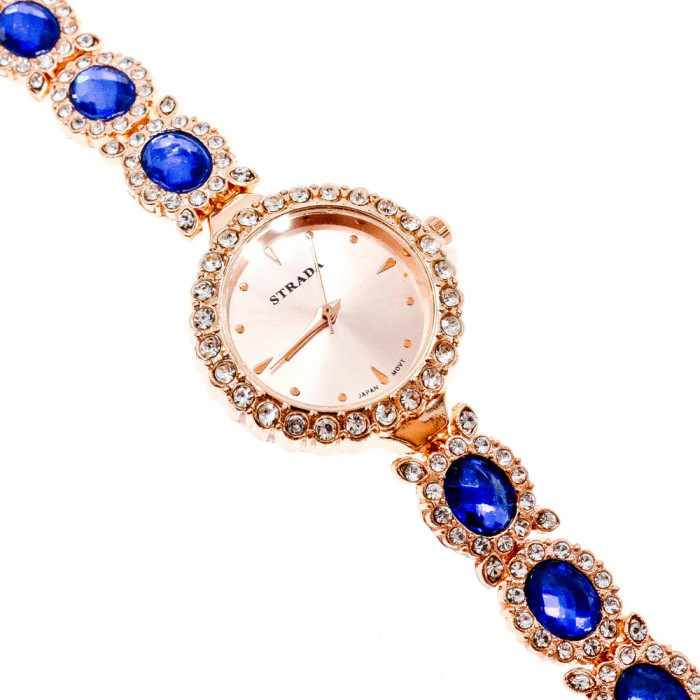 Sky Jewelry Часы с фианитами Strada Japan