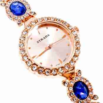 Sky Jewelry Часы с фианитами Strada Japan