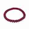 Sky Jewelry Браслет с ювелирным стеклом  Гранат