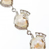 Sky Jewelry Браслет с жемчугом и фианитами