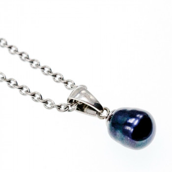 Sky Jewelry Цепочка с кулоном гематит