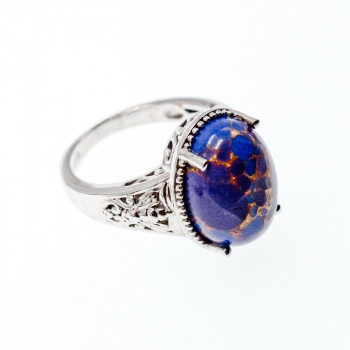 Sky Jewelry Кольцо с яшмой  Закат