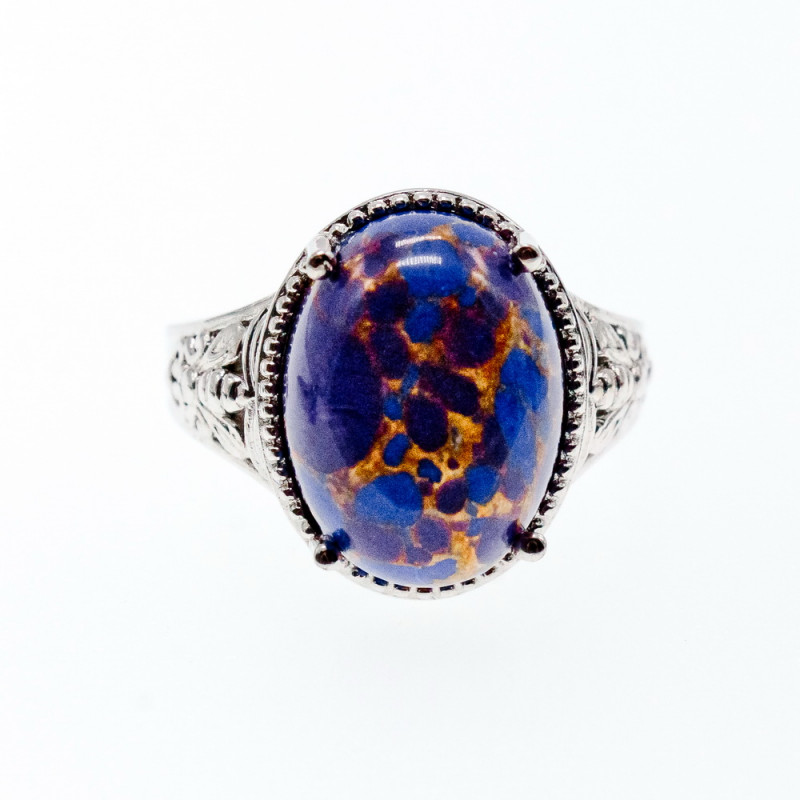 Sky Jewelry Кольцо с яшмой  Закат