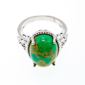 Sky Jewelry Кольцо с яшмой  Лето