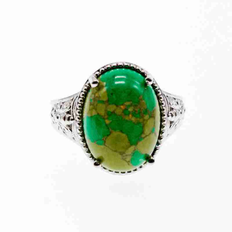 Sky Jewelry Кольцо с яшмой  Лето