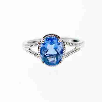 Sky Jewelry Кольцо с фианитом Настроение