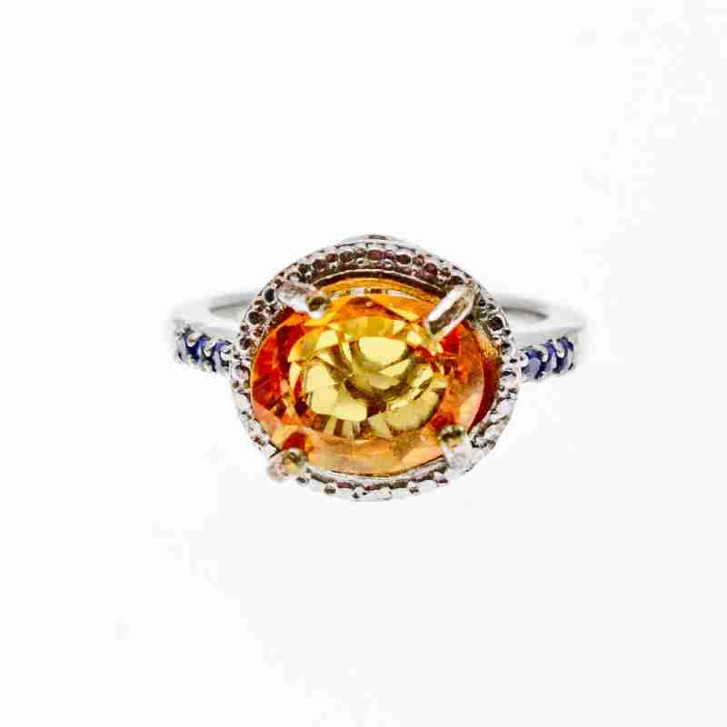 Sky Jewelry Кольцо с фианитами  Нежность