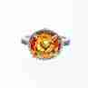Sky Jewelry Кольцо с фианитами  Нежность