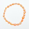 Sky Jewelry Браслет на резинке морской крашенный жемчуг  Персик